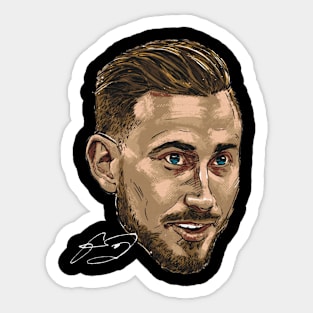 gordon hayward stare Sticker